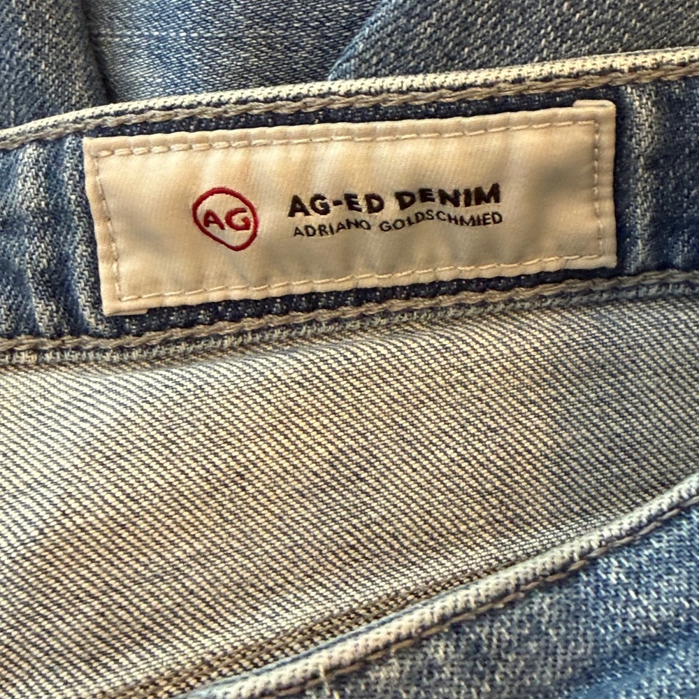 AG Adriano Goldschmied The Sophia High Rise Skinny Jeans Medium Wash Size 27R - Picture 6 of 11